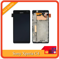 จอแสดงผลเดิมสำหรับ SONY Xperia C4จอแสดงผล LCD E5303พร้อมการเปลี่ยนเครื่องอ่านพิกัดหน้าจอสัมผัสแบบคู่ E5353 E5333สำหรับ SONY C4 LCD