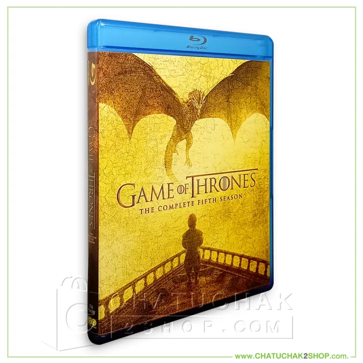 มหาศึกชิงบัลลังก์ ปี 5 บลูเรย์ ซีรีส์ (4 แผ่น) / Game Of Thrones: The ...