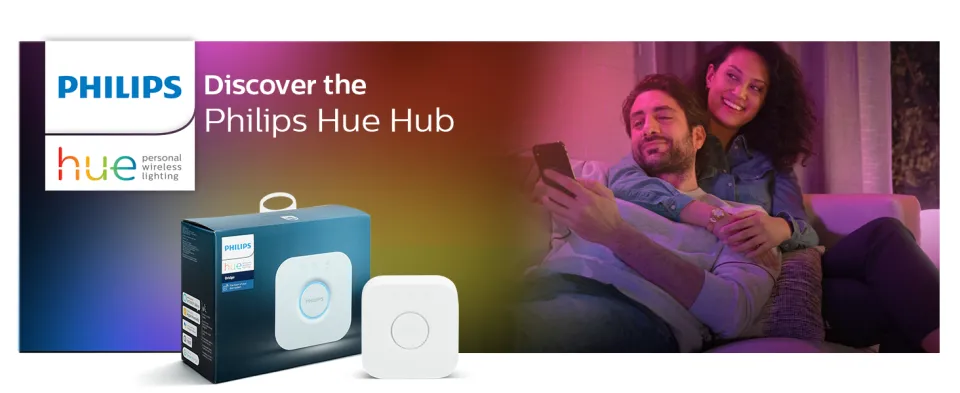 Philips Hue Smart Hub (Works with Alexa Apple HomeKit and Google Assistant)
