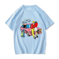 Tylerr The Creator Cherry T เสื้อผู้ชายผ้าฝ้าย100 คุณภาพสูงเสื้อคู่ Kissing เสื้อยืด Call Meif You Get Lost Tees