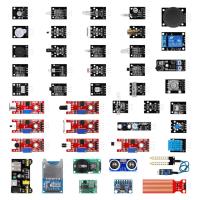 สําหรับ Arduino 45 in 1 Sensors โมดูล Starter Kit สําหรับ Arduino 37 in 1 Sensor Kit สําหรับ UNO R3 สําหรับเซ็นเซอร์อัลตราโซนิก MEGA2560