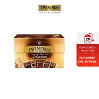 ทไวนิงส์ คอลเลคชั่นชาแต่งกลิ่น ชนิดซอง 2 กรัม แพ็ค 20 ซอง Twinings Flavoured Black Tea Collection 2 g. Pack 20 Tea Bags