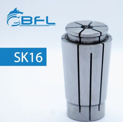 SK16 Collet (0.008) For CNC Machine Milling Lathe Tool ลูกคอลเล็ท SK16 เกรด 8 ไมครอนสำหรับจับดอกเอ็นมิล จับกัดดอกงานอุปกรณ์เครื่องจักร