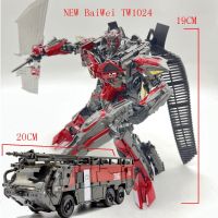 In Stock   Transformation Toys BAIWEI TW1024 Sentinel Prime SS61 Fire Engine Truck Alloy Model Action Figure Deformation Robot