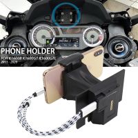 Motorcycle GPS Phone Navigation Bracket USB Charger Holder Mount Stand For BMW K1600GTL K1600GT K1600B K 1600 B GT GTL 2011-2020