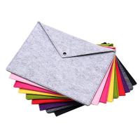 File Folders Felt Envelope A4 File Pocket Document Bag Holder Organizer School Office Supply