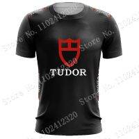 CAMISETA Tudor Pro Team 2023เสื้อยืดผู้ชายสีดำพิมพ์ลาย3D ชุดปั่นจักรยานฤดูร้อนวิ่งชุดฝึกเทคนิคสบายๆ