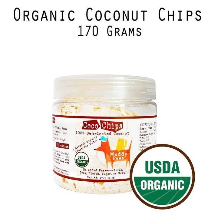 Muddy Paws Organic Coconut Chips Lazada PH