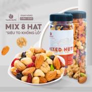 Hạt dinh dưỡng mix 8 loại hạt ngũ cốc TANU NUTS hũ 350g 500g ngũ cốc