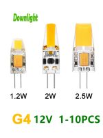 【boloni HHG】Boloni Hhg หลอดไฟ LED ซิลิกาเจล G4แรงดันต่ำ,หลอดไฟสีขาวอุ่น12V เหมาะสำหรับหลอดฮาโลเจน20W พร้อมโคมไฟคริสตัล