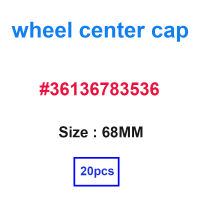 Auto Accessories 20pcs 68mm 10 pins Car Wheel Center Hub Caps Rim Cap Covers For G30 G38 E30 E39 E36 E38 M3 M5 36136783536