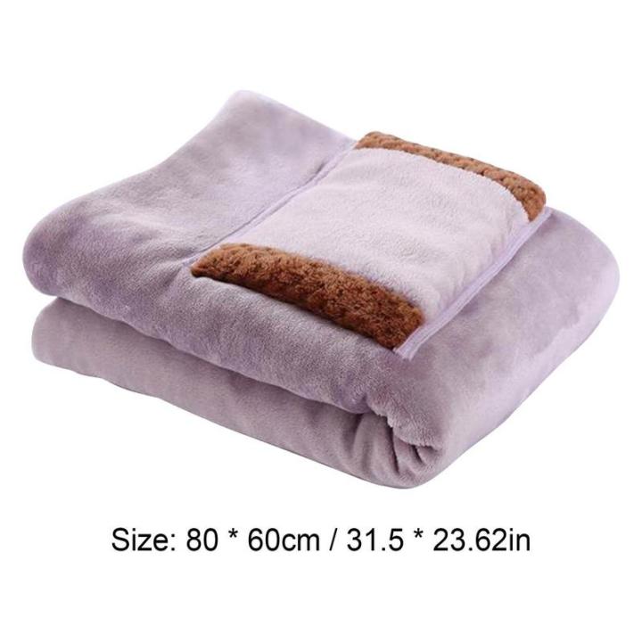 ผ้าห่มอุ่นทำความร้อนผ้าห่มอุ่นผ้าห่มไฟฟ้า-usb-ในฤดูหนาวแสนสบายสำหรับสำนักงานบ้านโซฟาโซฟา