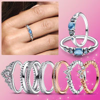 925 Sterling silver NEW Ring Aladdin Ring crown Fit original Ring for women marry lovers Ring fashion jewelry gift2023