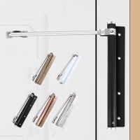 ✶❁ Adjustable Door Closer Stainless Steel Automatic Buffer Door Closer Spring Door Closing Device Suitable For Many Types Of Door