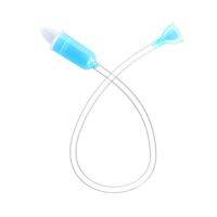 【CW】 Nasal Aspirator Soft Safe Sucker Newborn Baby Sick Toddlers Practical Infant Absorption Cleaner Snot