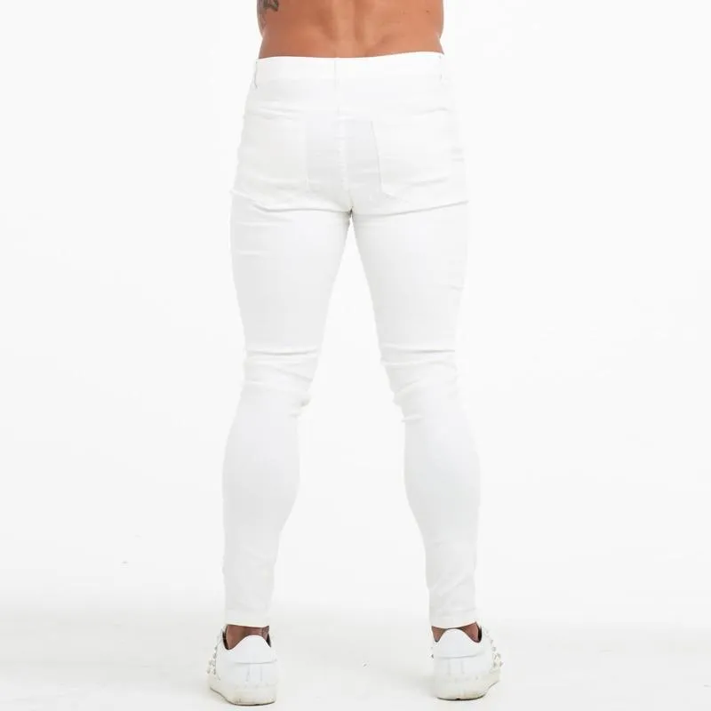 tight white jeans men