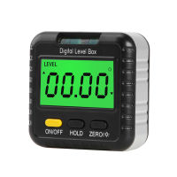 Digital Angle Finder Gauge 360 Degree Digital Protractor Inclinometer Magnetic Angle Cube Electronic Level Box with LCD Display