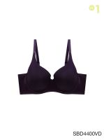 Sabina เสื้อชั้นใน มีโครง รุ่น Perfect Bra รหัส SBD4400 สีม่วงเข้ม