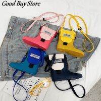 Rain Boot Shape Shoulder Bag Children Kids Unique Handbags Leather Totes Cute Fashionable Purses Crossbody Bags Designer Clutch