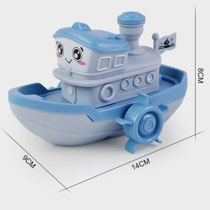 baby-bath-toys-cute-cartoon-ship-boat-clockwork-toy-wind-up-toy-kids-water-toys-swimming-beach-game-for-children-gifts-boys-toys