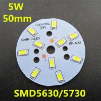 10pcs 5730 SMD 5W 50mm 10 LEDs Super High Brightness Lamp Panel For LED Energy Saving Lamp