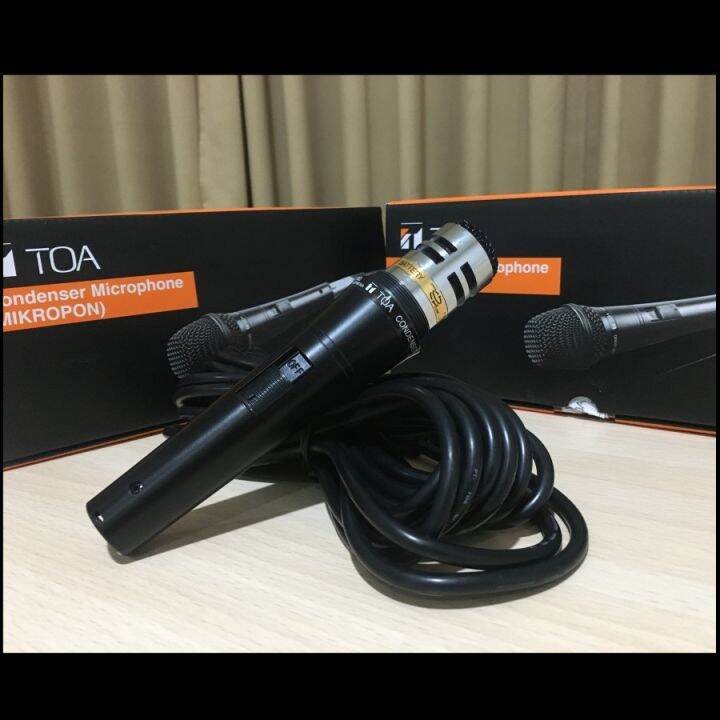 MICROPHONE CONDENSER ELECTRET CABLE MIC KABEL TOA ZM300AS 7.5M ZM
