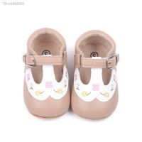 ► BeQeuewll Baby Girls Shoes Soft Sole PU Leather Embroidery Flowers Flats Non-slip Toddler Shoes Vintage Elegant Leather Shoes