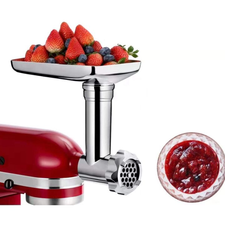 durable-meat-grinder-accessories-for-kitchenaid-bench-mixers-with-sausage-filling-tube-food-processor-accessories