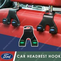 [ FORD ] Car Seat Back Hook for Bags Headrest Mount Bottle Bag Sundries Plastic Hook Hanger Clips Car Organizer Car Hook Hanger for FORD