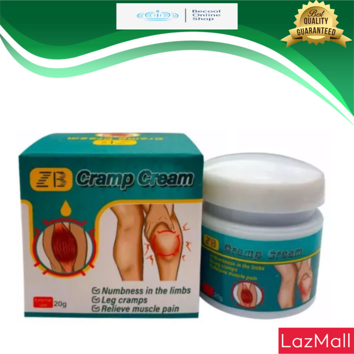 AUTHENTIC Cramp Cream Muscle Soreness Relief Lymph Detoxification