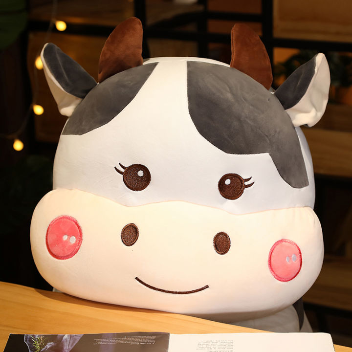 25-55cm-lovely-milk-cow-plush-toys-cartoon-plush-cattle-with-donuts-pillow-kawaii-dolls-nice-birthday-xmas-gift-for-children