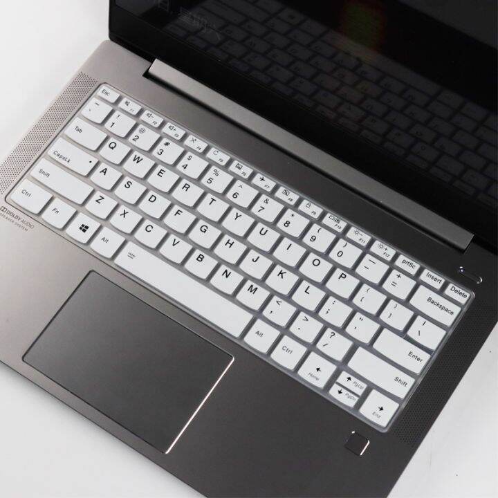 Silicone laptop Keyboard Cover SKIN Protector for Lenovo slim 3 14itl6 ...