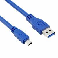 Xiao SuperSpeed USB 3.0 Cable - Type A-Male To Mini B 10-Pin Male