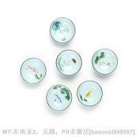 【hot】☎ Jingdezhen hand-painted Kung tea ceramic cups teaup Puer set chinese porcelain flower noggin gift