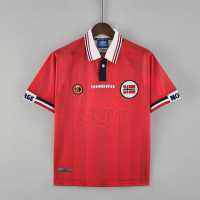 NORWAY HOME 1998 1999 RETRO FOOTBALL SHIRT SOCCER JERSEY SOLSKJAER