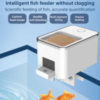 100ML WiFi Inligent Timing Automatic Feeder Aquarium Goldfish Feeder Large Capacity Fish Feeder Mobilephone APP Control Tools