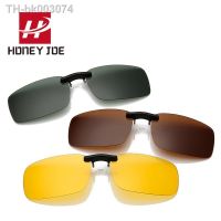 ◆۩ Clip On Sunglasses Polarized Vintage Driving Sun Glasses Men Women Day Night Vision Lens For Myopia Eye Glasses Reading UV400