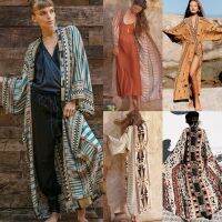 jkk 2023 Newset Sleeve Belted Size Kimono Tunic and Blouses Shirts Beachwear Multicolo