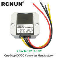 RCNUN DC 5-40V to DC 12V 1A 2A 3A 6A Voltage Stabilizer Automatic Step-down Step-up Power Converter Boost-Buck Module CE RoHS