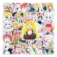 ?พร้อมส่ง?เมดมังกร Miss Kobayashis Dragon Maid STICKER สติกเกอร์กันน้ำรูปแบบที่แตกต่างกัน,50ชิ้น