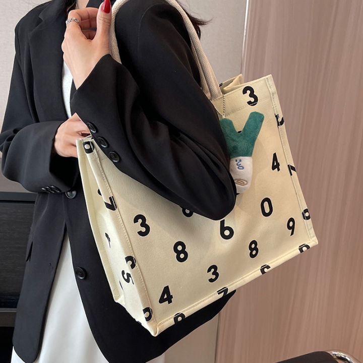 korean-large-capacity-shoulder-tote-bag-womens-2023-fashion-outgoing-portable-mummy-bag-student-class-canvas-bag