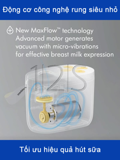 Máy hút sữa medela pump maxflow hàng chính hãng mới nguyên hộp nguyên seal - ảnh sản phẩm 6