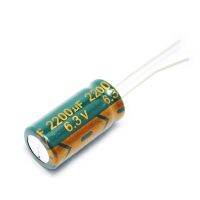 10PCS/LOT Electrolytic Capacitor 6.3V/2200uF 10*20 2200UF 6.3V WATTY Electronics