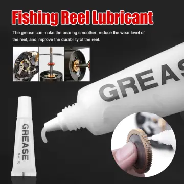 Fishing Reel Oil Reel Butter Oil And Grease 15ml Set 2 Pieces Reel Care Kit  Fishing