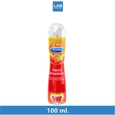 Durex Play Sweet Strawberry 100 ml. - เจลหล่อลื่นดูเร็กซ์ เพลย์ สตรอเบอร์รี่