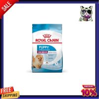 [3กก.] อาหารสุนัข Royal Canin Mini Indoor Puppy อาหารลูกสุนัข พันธุ์เล็ก เลี้ยงในบ้าน อายุ 2-10 เดือน