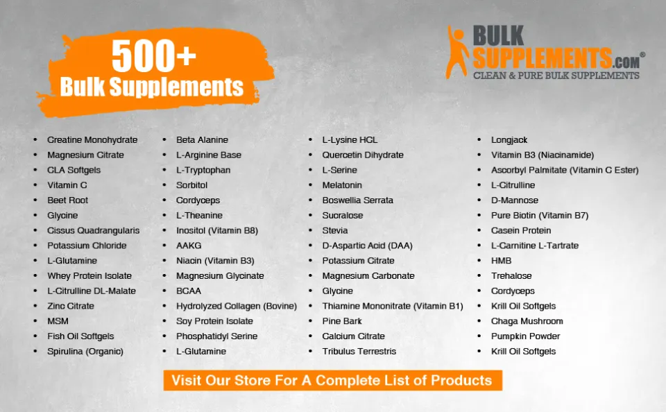 BulkSupplements Pure Calcium Carbonate Powder (500 Grammes)