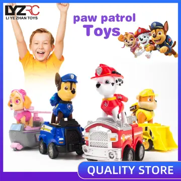 Paw Patrol Tower Rescue Bus Command Center Patrulla Canina With Dogs Cars  Puppy Patrol Action Figures Model Toys For Kids Gift