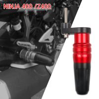 สำหรับคาวาซากิ NINJA400 Z400นินจา400 Z 400 2018-2022โครง CNC รถมอเตอร์ไซค์แผ่นกันชนเครื่องป้องกันการกระแทกเลื่อนไอเสีย