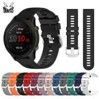 №❁ Strap for Garmin Forerunner 255 18mm 22mm Sports Silicone Watch Band for Garmin 745 Venu 2 2s Replacement Bracelet Accessories